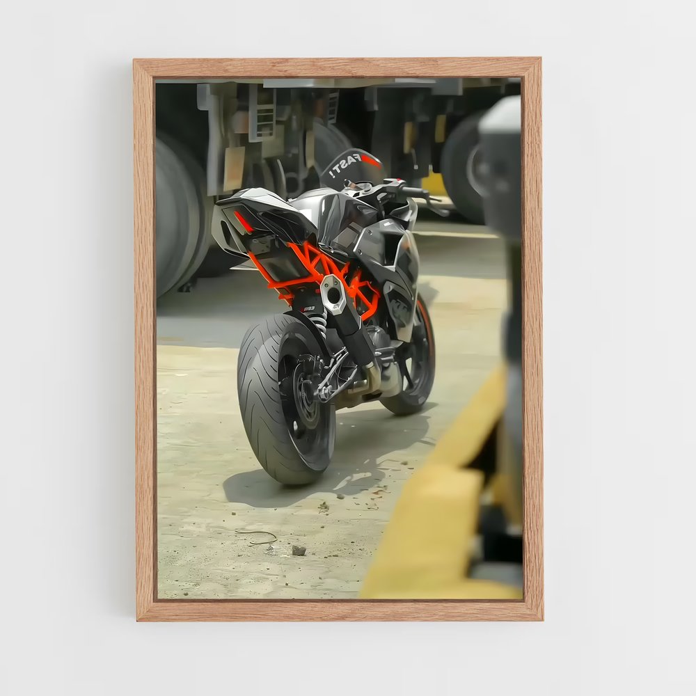 Poster Rc exceptionnel – affiche KTM Moto (vue 4)